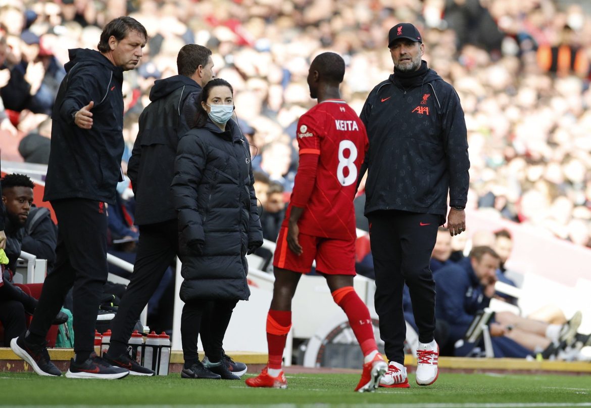 Liverpool dealt Naby Keita blow